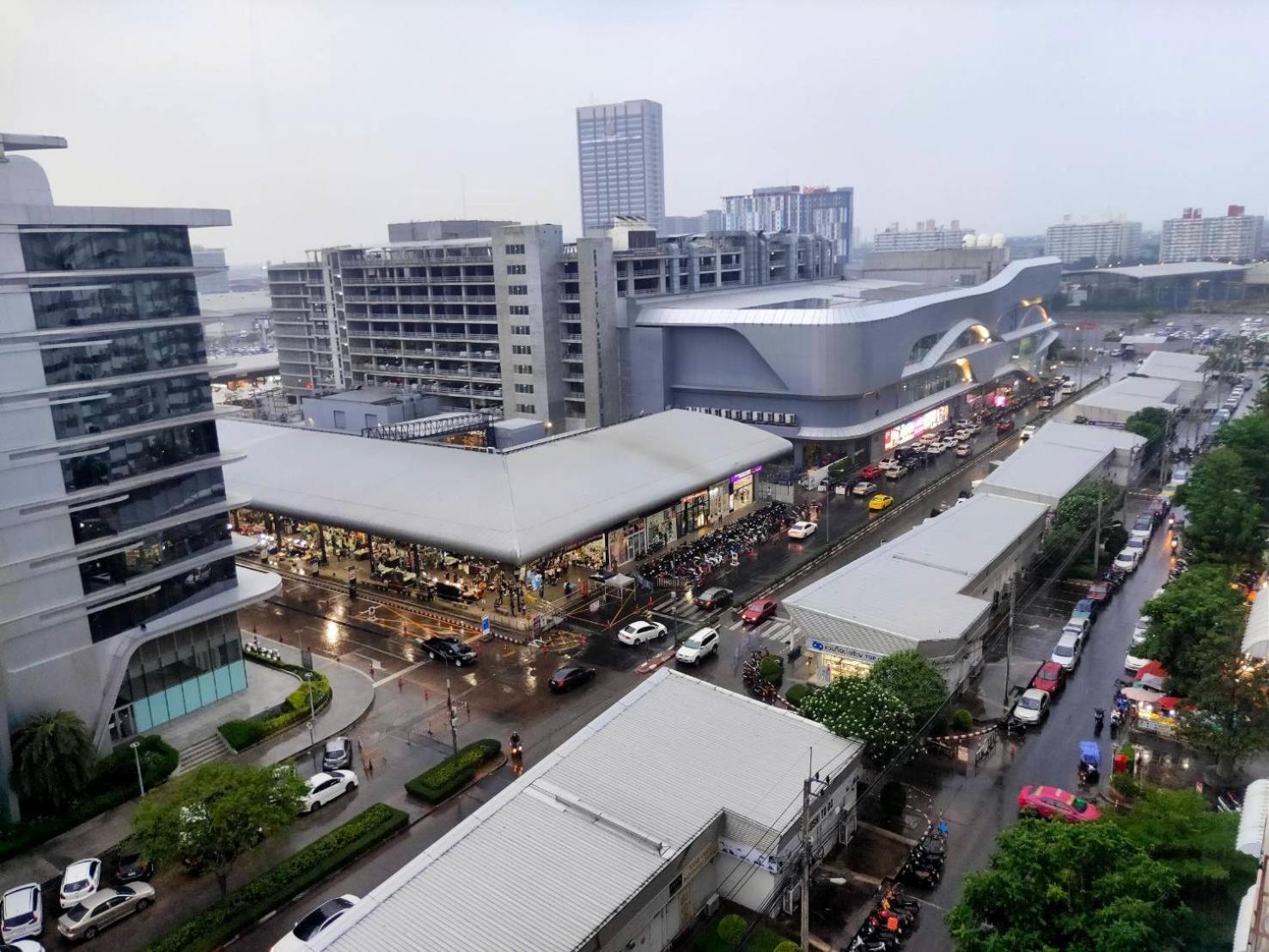 ป็อปปูล่าคอนโด เมืองทองธานี ใกล้ Impact 酒店 公寓 Bangkok Kültér fotó